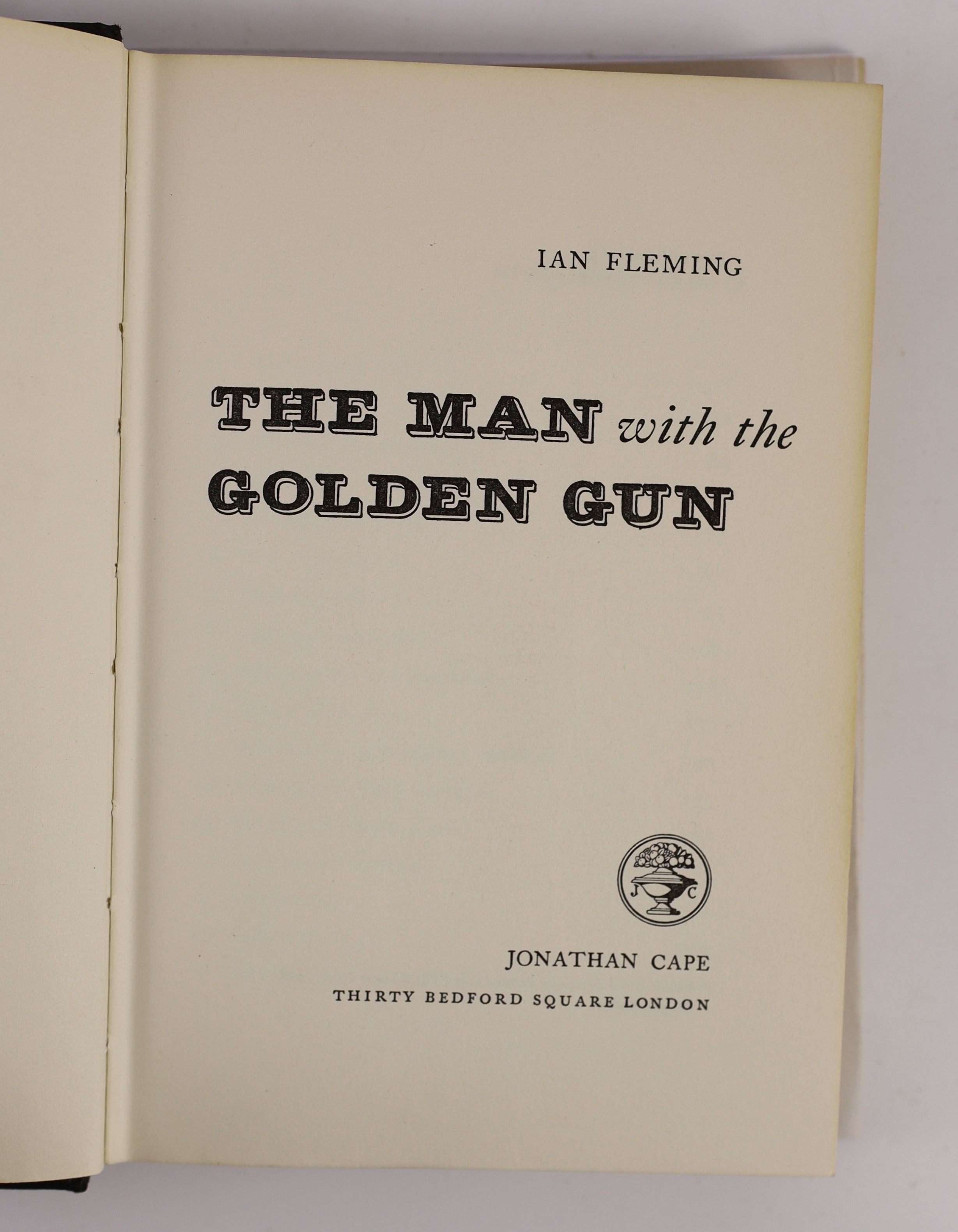 Fleming, Ian - 3 works:- From Russia with Love, 8vo, cloth, 1957; For Your Eyes Only, with facsimile d/j, 1960 and The Golden Gun, with facsimile d/j, 1965